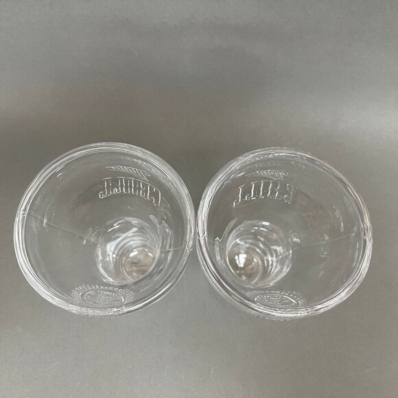 Miller Chill Pilsner Beer Clear Glass Aztec Bird Emblem 7 3/8" Lot of 2 - Picture 4 of 6